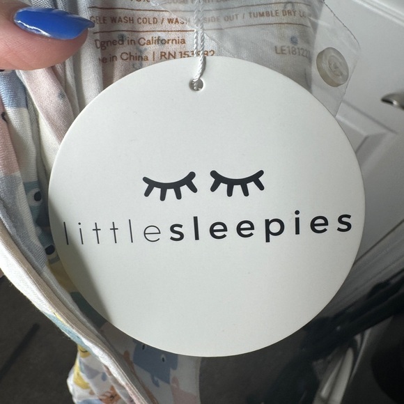 LITTLE SLEEPIES NWT Woman’s Checkmate Nightgown Size M Bamboo - Picture 3 of 6